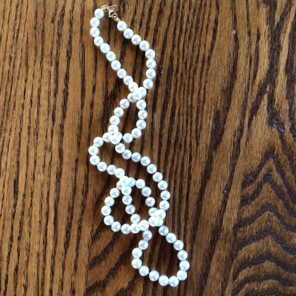 Three strands pearls 53” 28” and 20” Marvella and 1928 brand - Picture 6 of 7